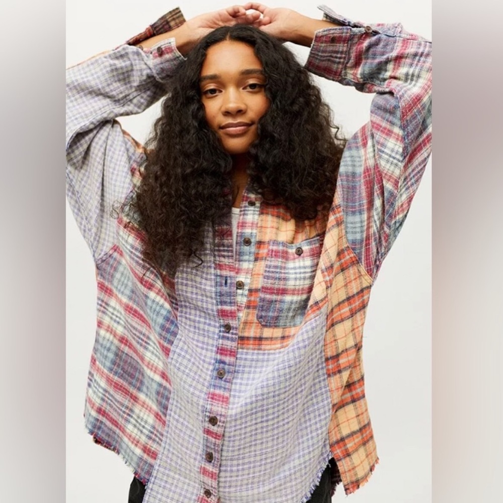 Urban Outfitters BDG Patchwork Flannel